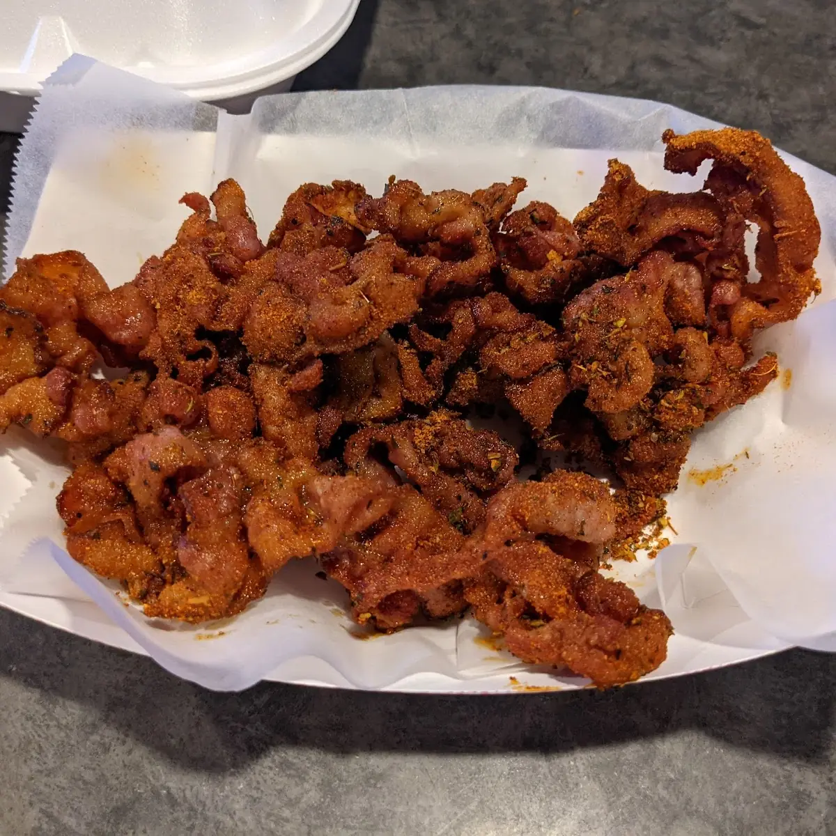 Bacon with Dry Rub