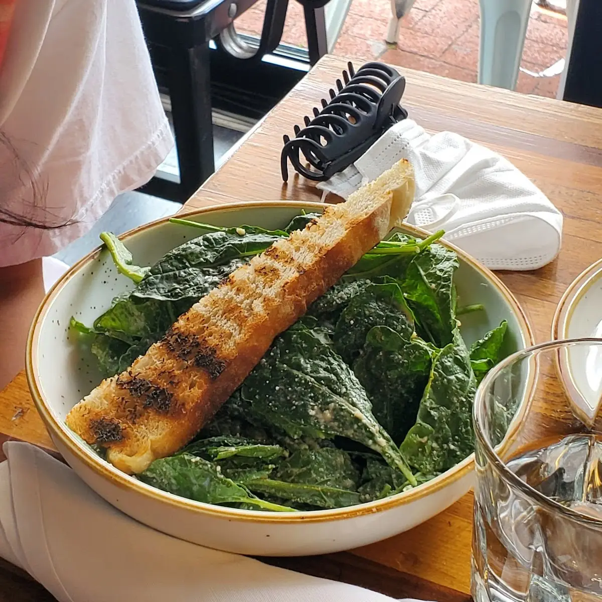 Kale Caesar Salad