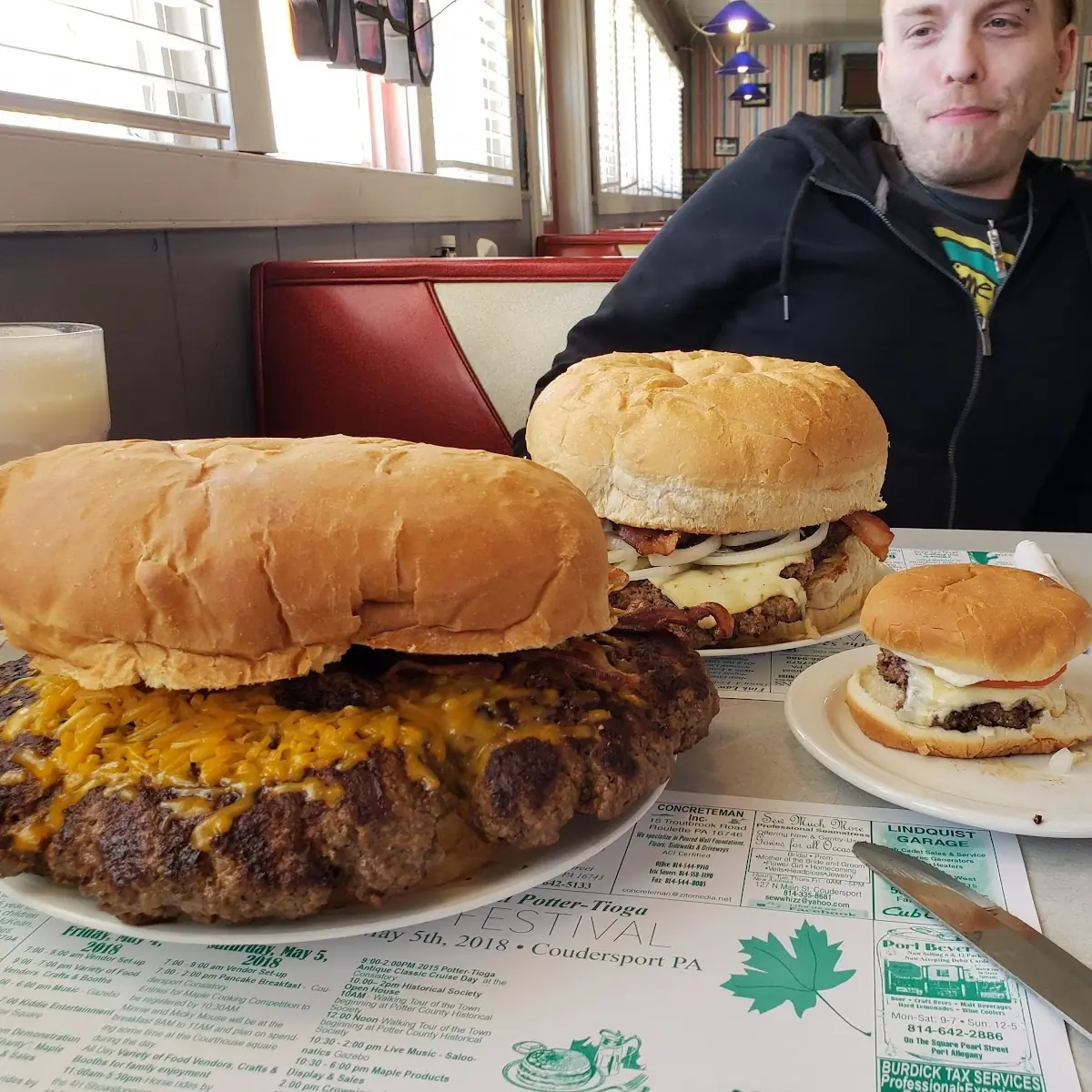 3lb Bacon Cheeseburger Monster Bacon Cheeseburger Cheeseburger