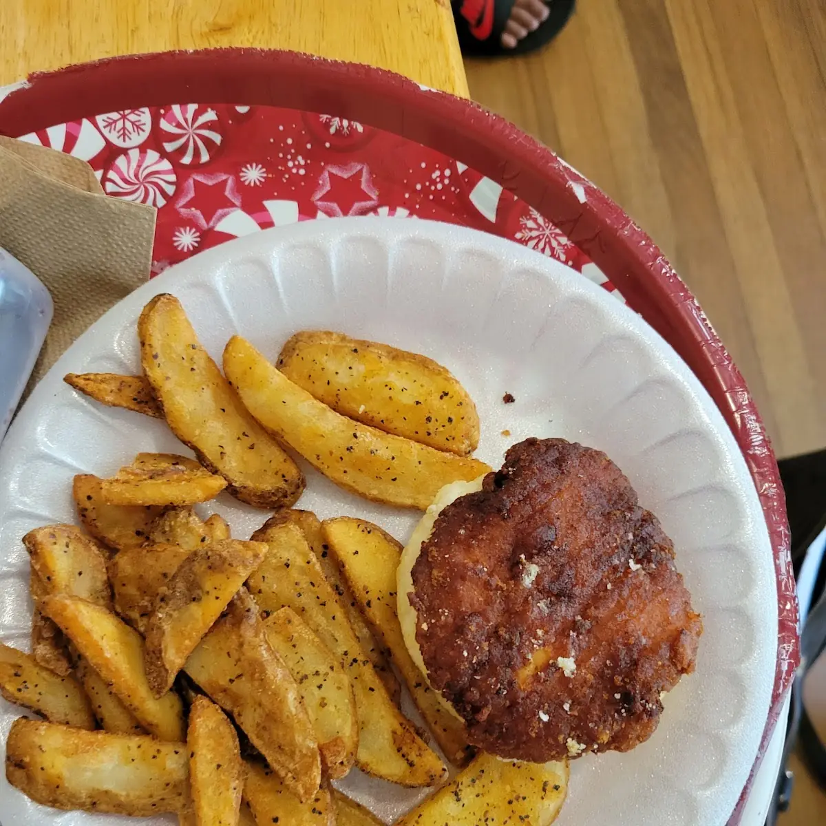 Burnt Chicken Biscuit