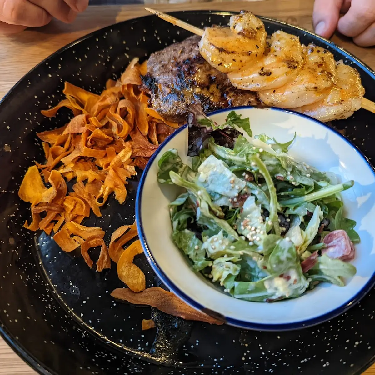 Steak and Shrimp