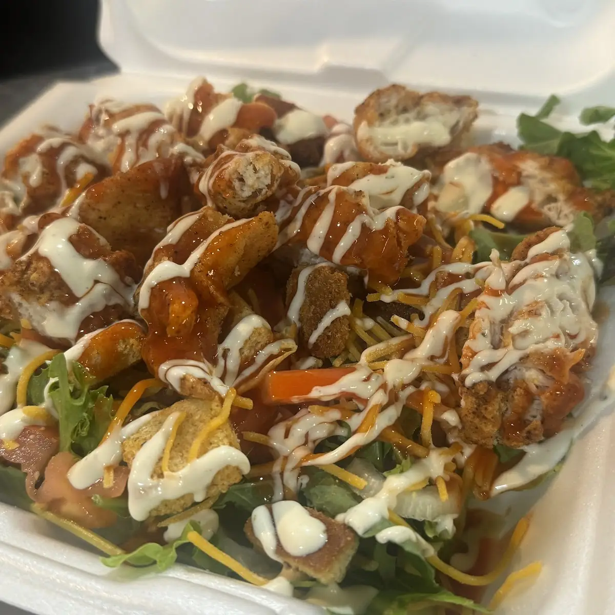 BUFALO  RANCH FRIED CHICKEN WRAP