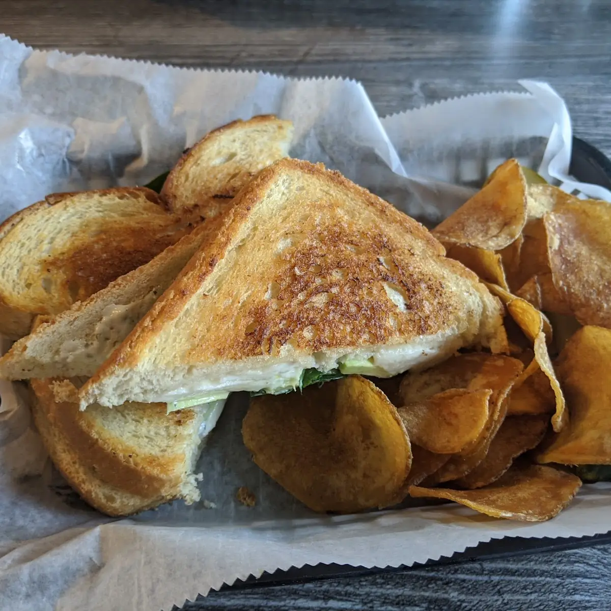 Green Goddess Grilled Cheese