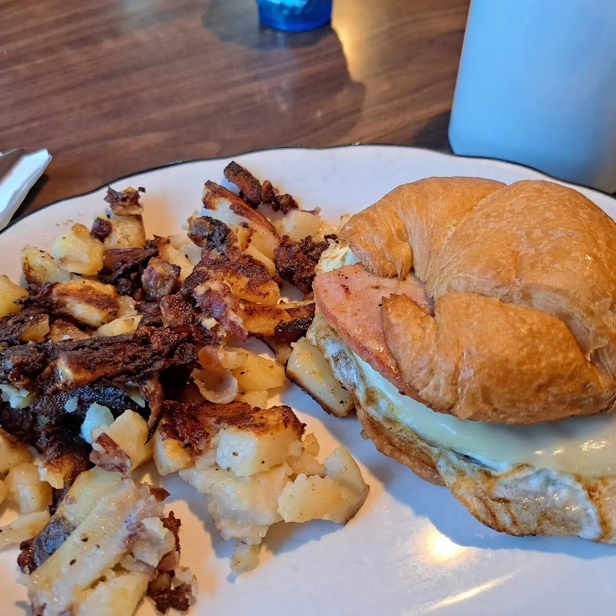 Smothered Breakfast Sandwich