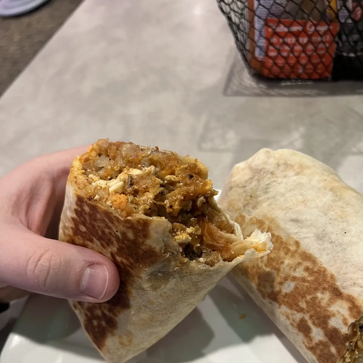 Large Breakfast Burrito