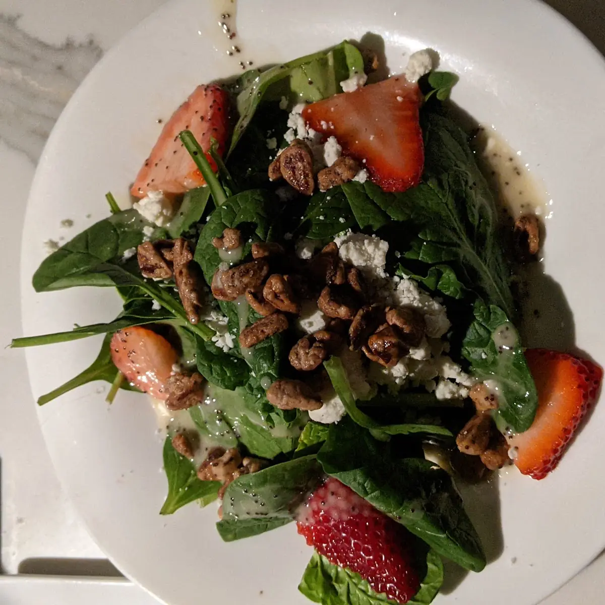 Strawberry Pecan Salad