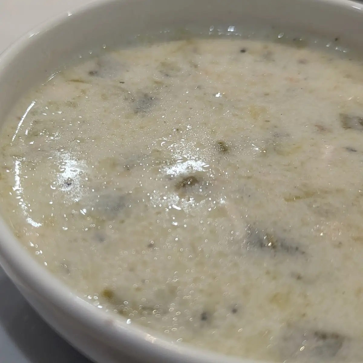 Green Chile Chicken Soup