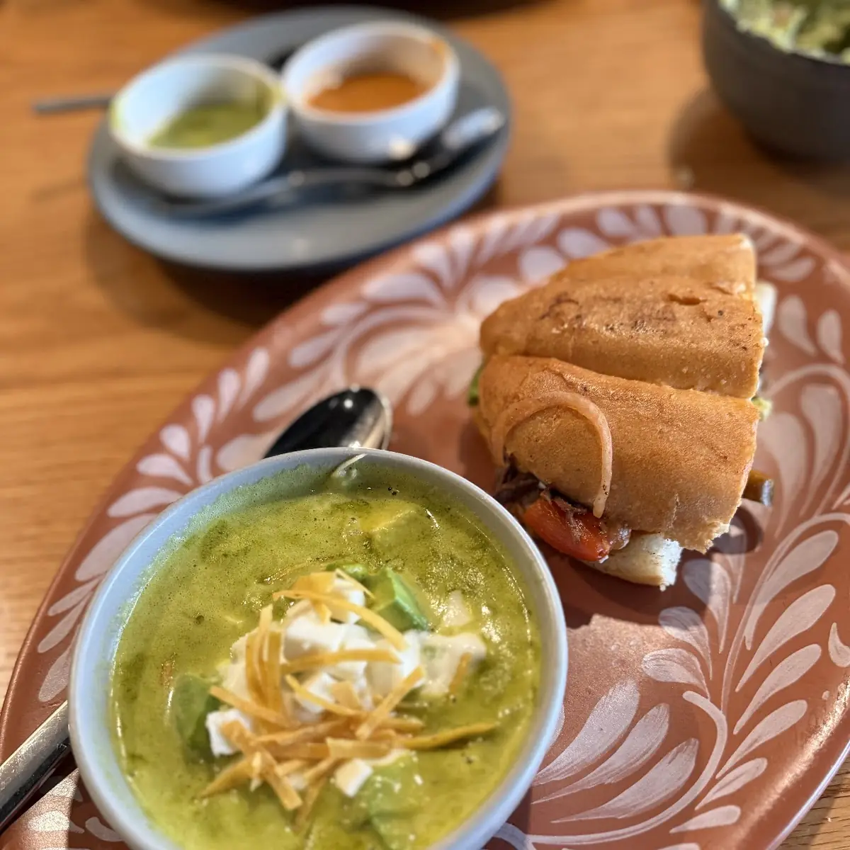 Combo Soup and Tortas