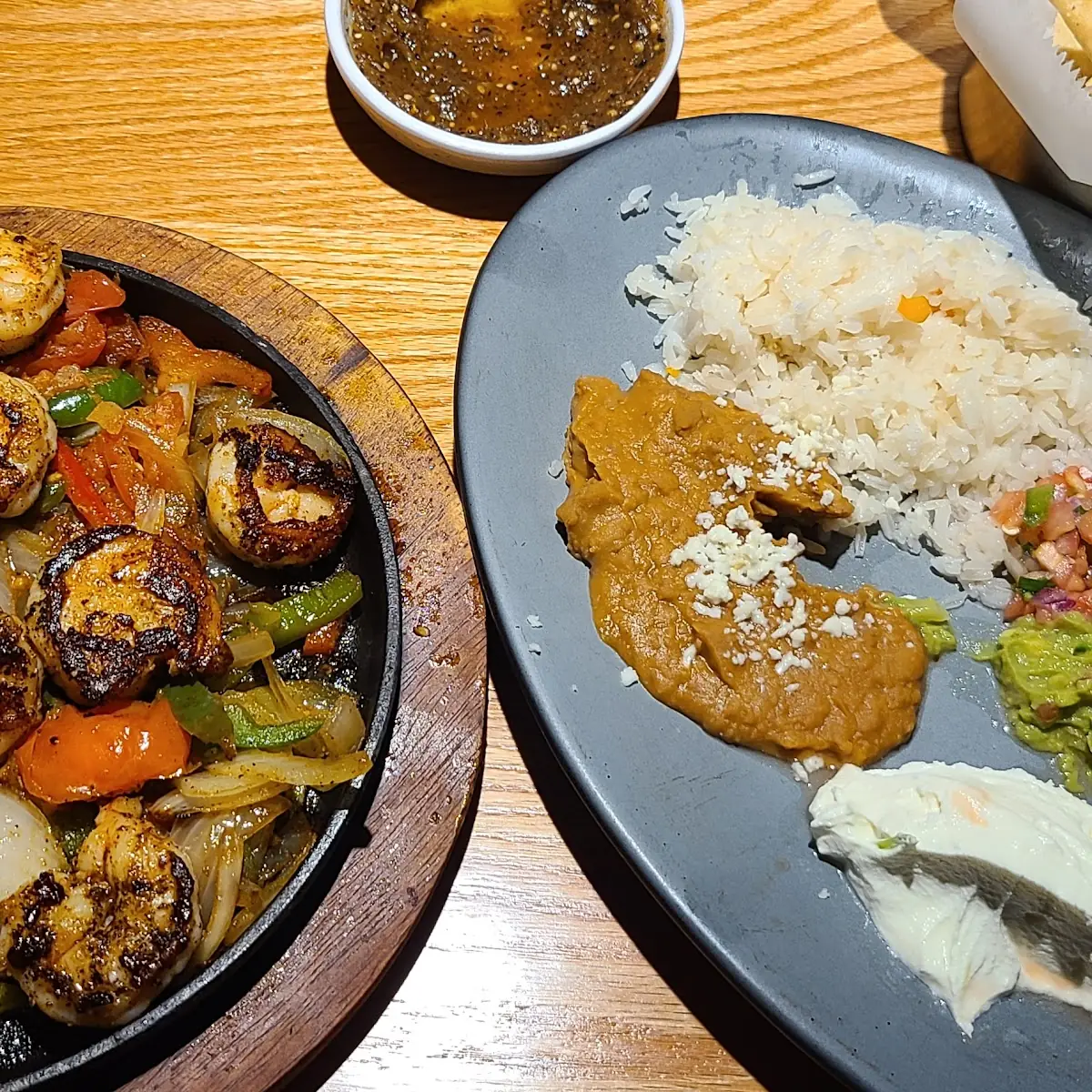 Shrimp Fajitas