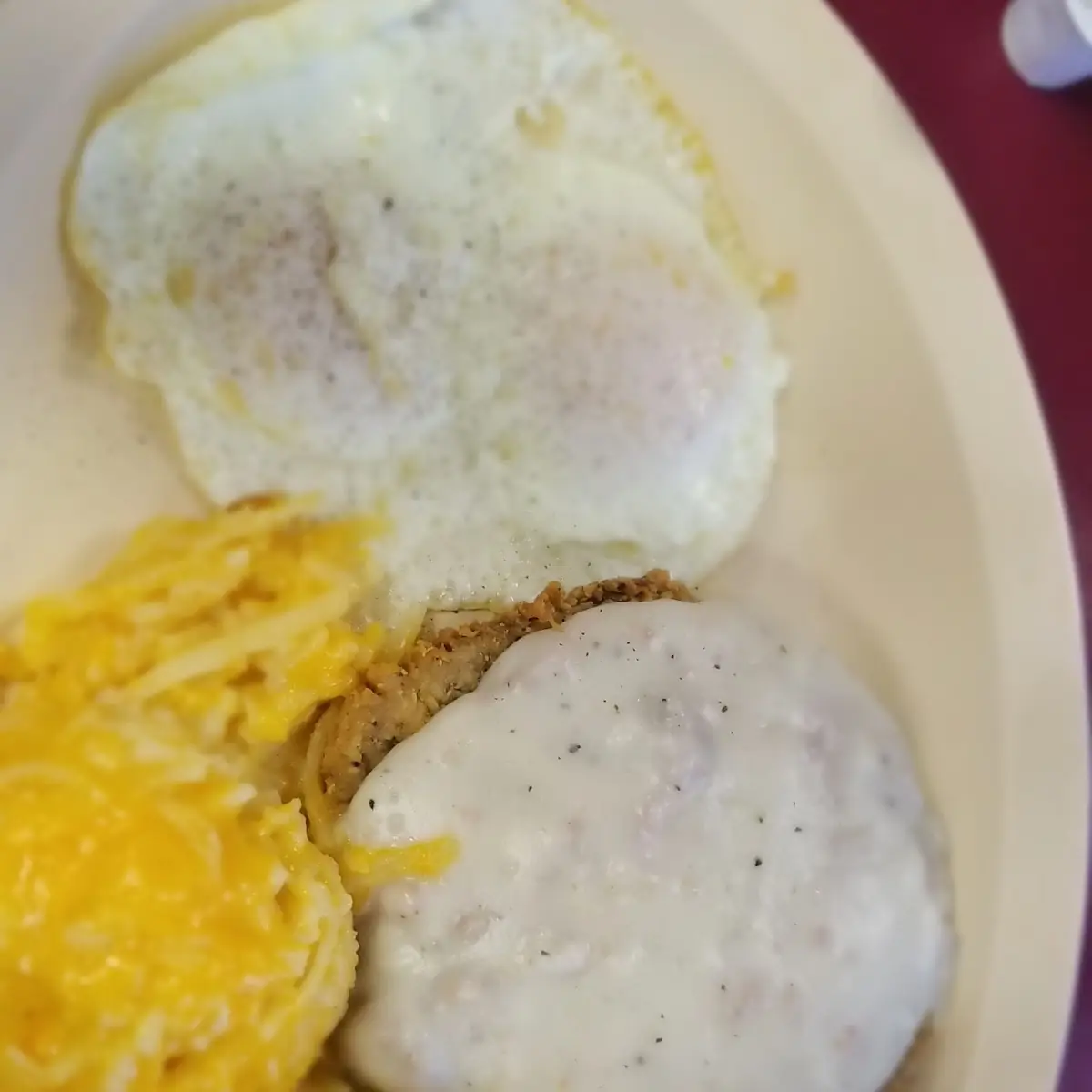 Chicken Fried Steak and Eggs