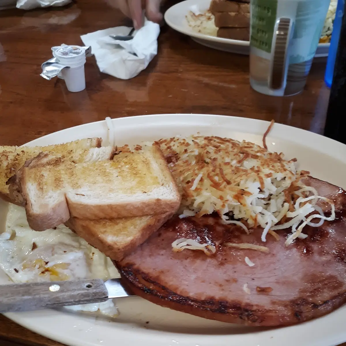 Ham Eggs and Hash Browns