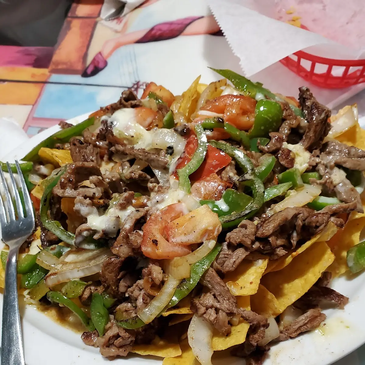 Steak Fajita Nachos