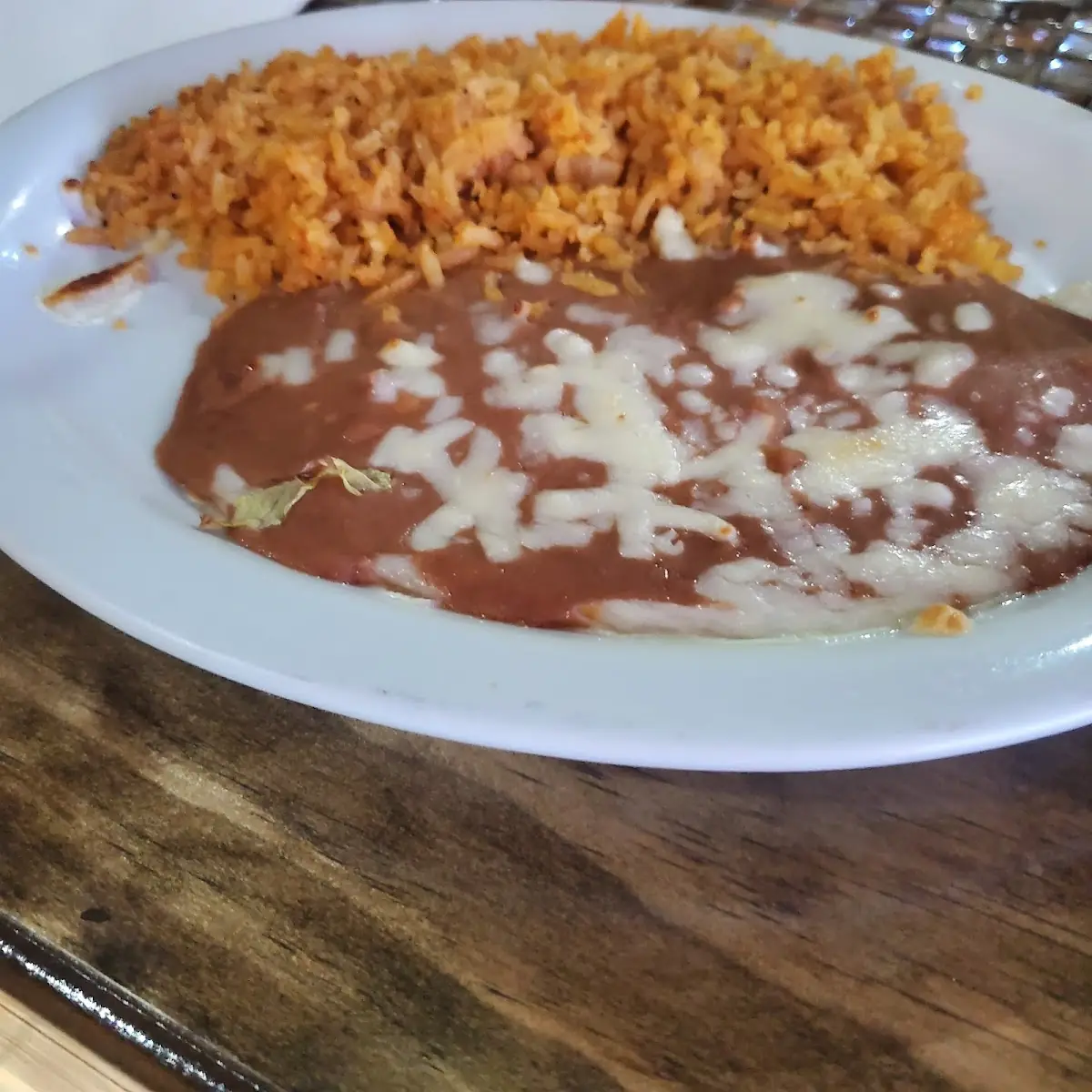 Taco Mexican Rice & Refried Beans