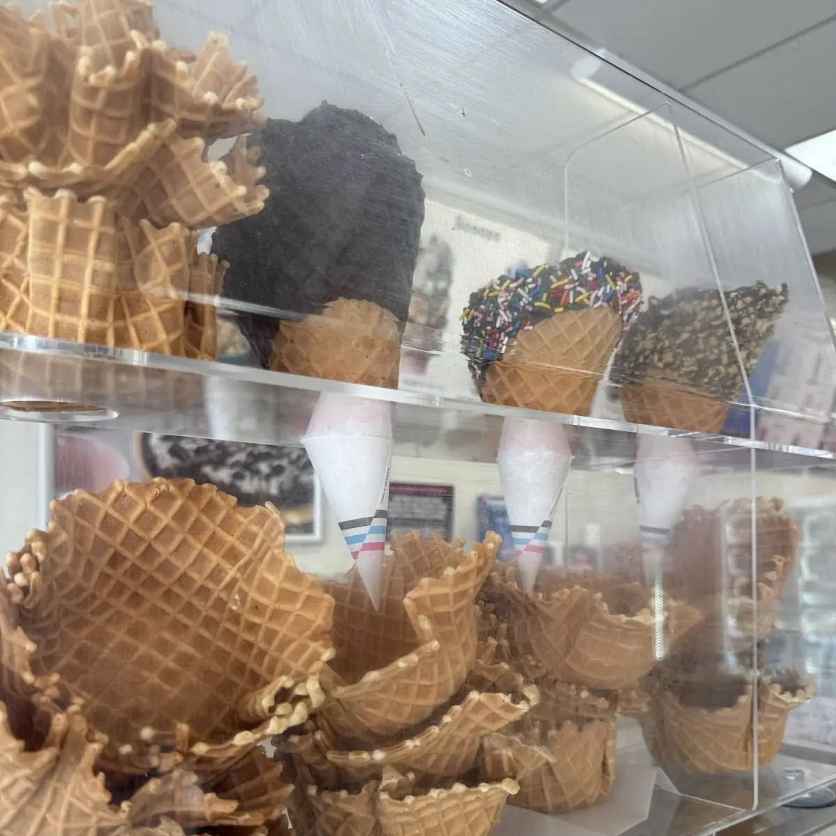 Fresh-Baked Waffle Cone