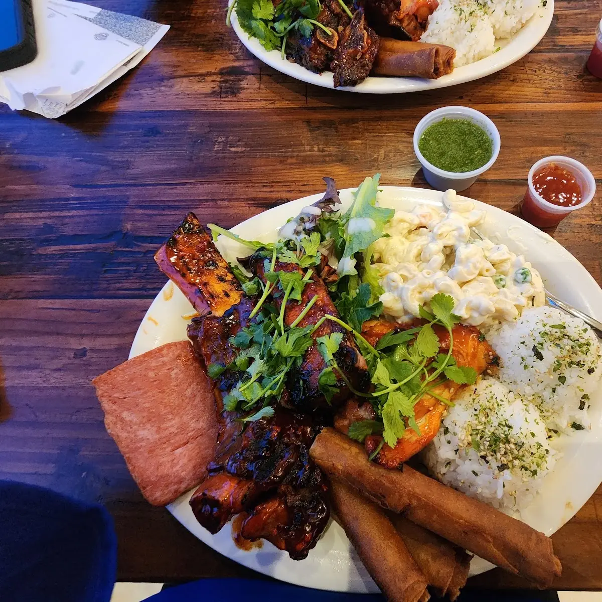 808 Mix Plate with Pork Ribs