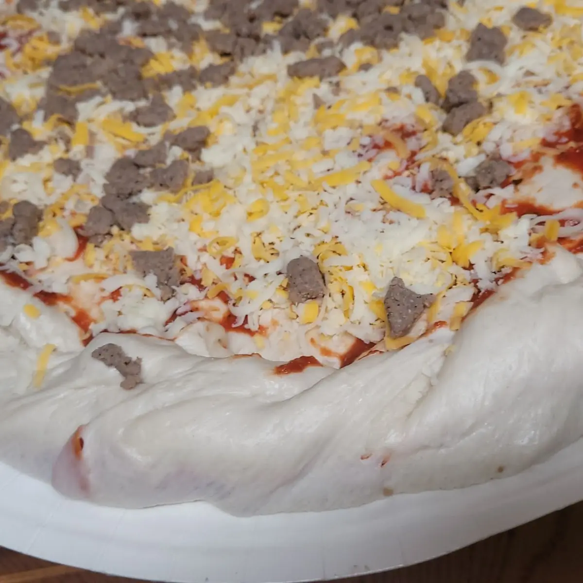 Meat Lovers Stuffed Pizza