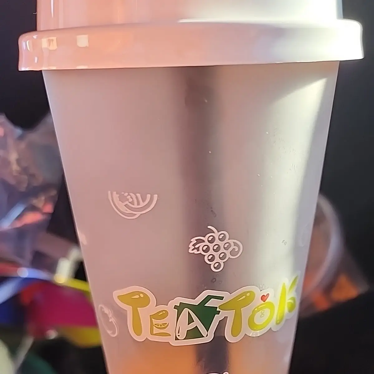 Thai Tea with Coffee Beads