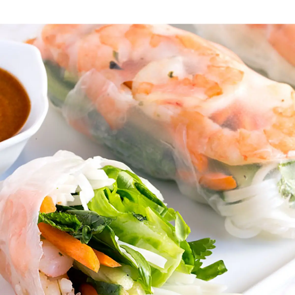 NEW*  Veggie Spring Rolls (Delicate fried veggie rolls)