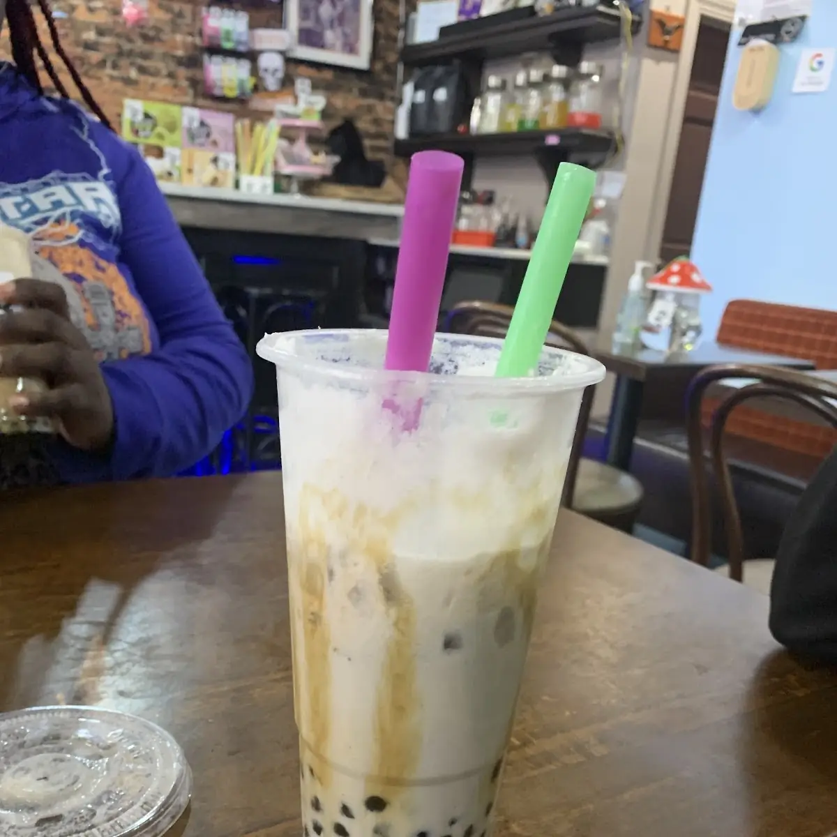 Brown Sugar Milk Bubble Tea