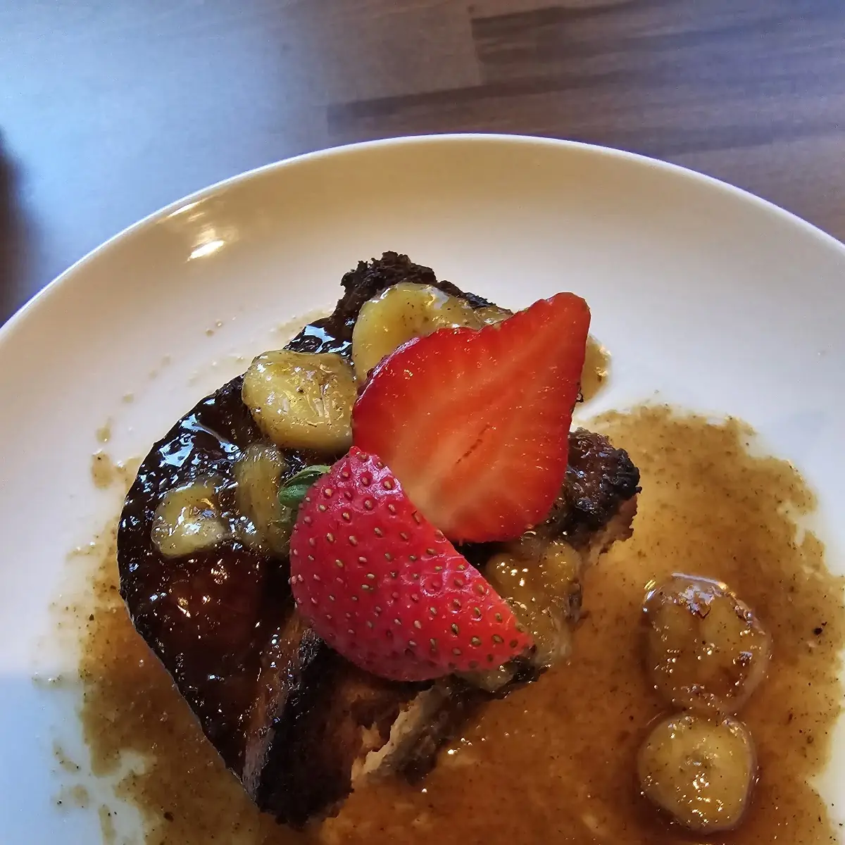 Bananas Foster Bread Pudding
