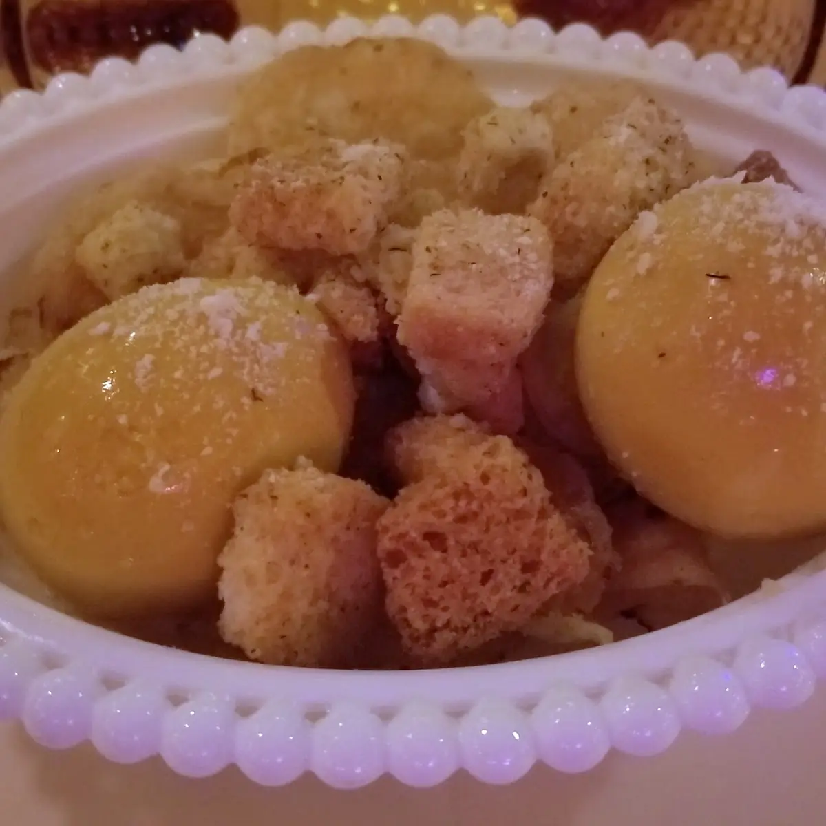 Caesar Salad Pickled Eggs