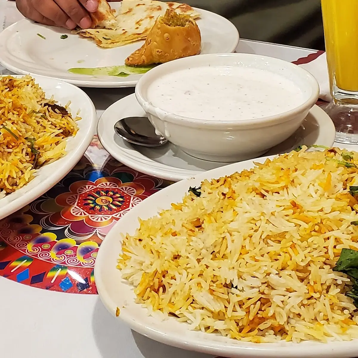Lamb Biryani Chicken Biryani