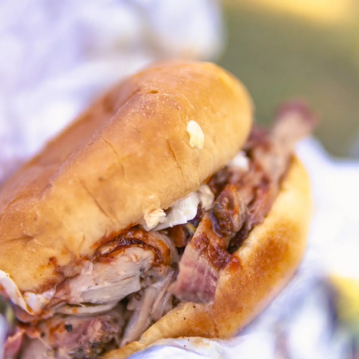 BBQ Pulled Pork Sandwich