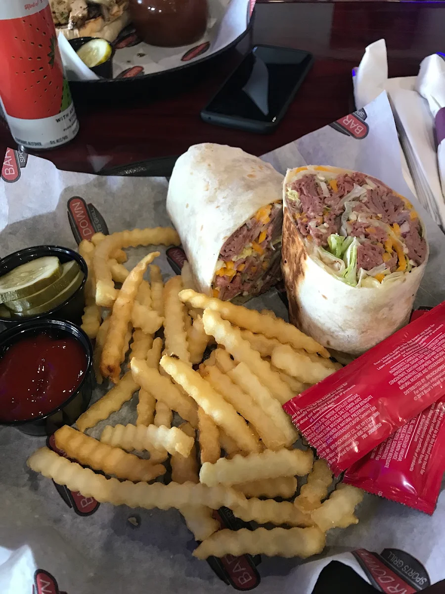 Roast Beef and Blue Cheese Wrap