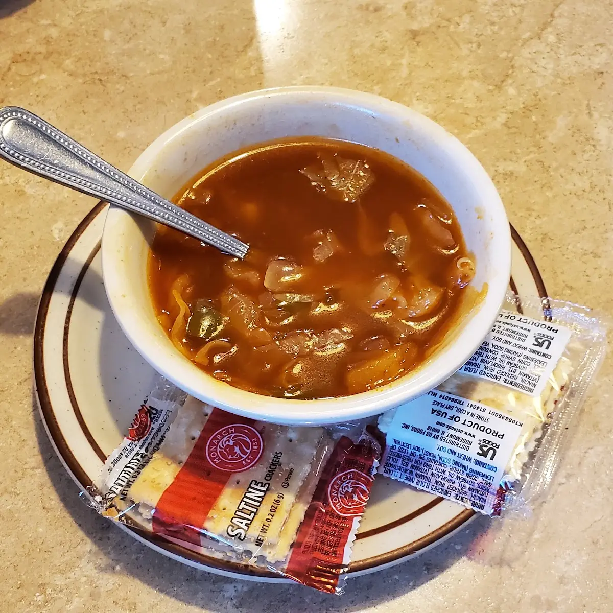 Sweet & Sour Cabbage Soup