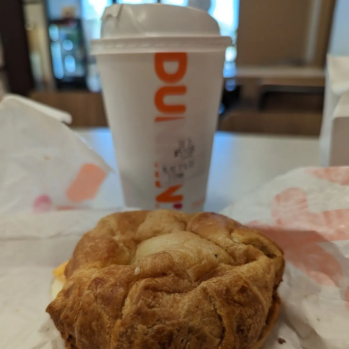 Sausage Egg and Cheese Croissant