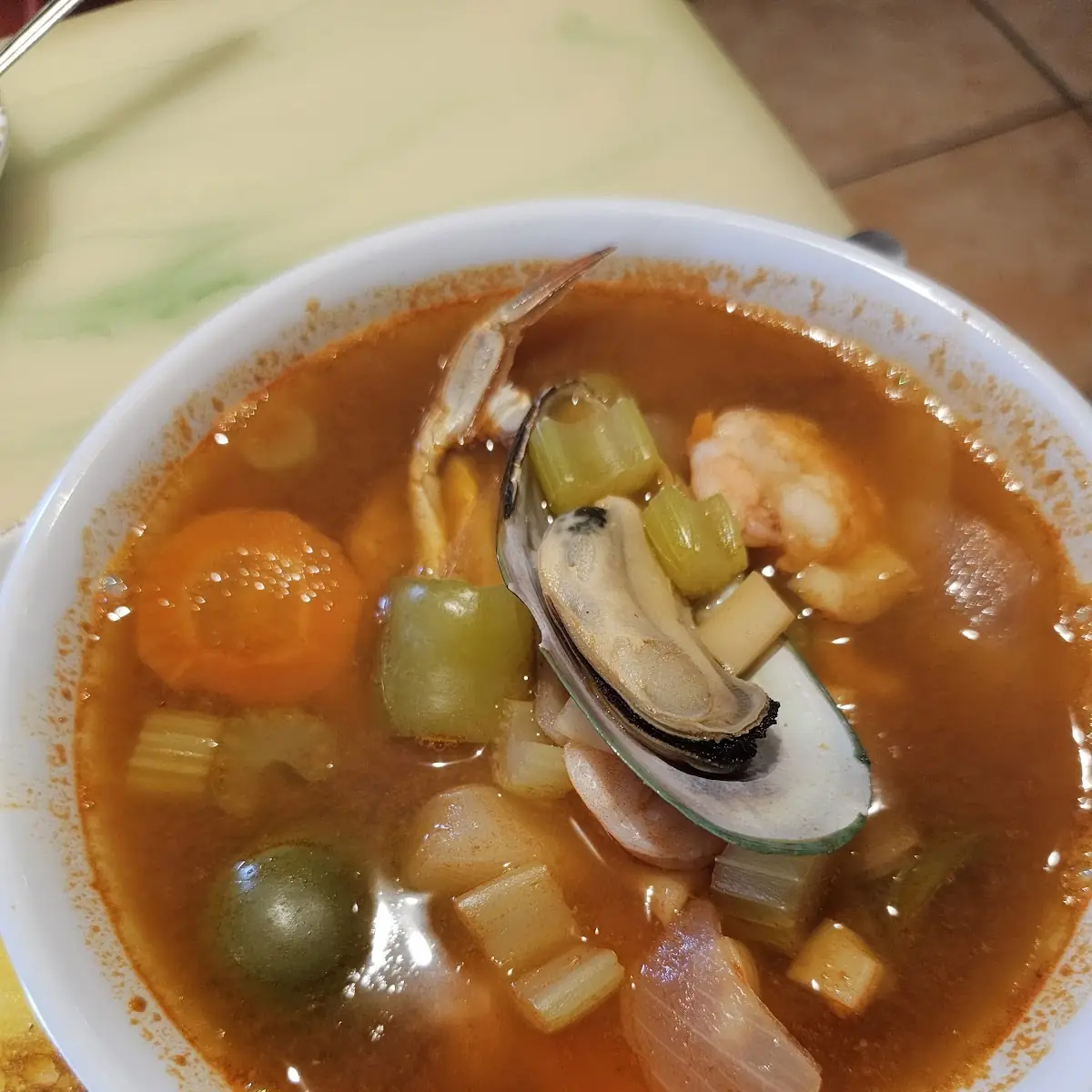 Caldo De Mariscos Seafood Soup