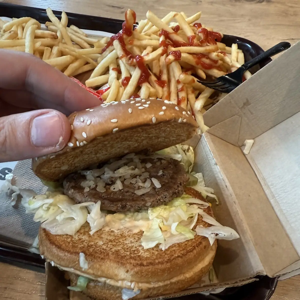 Tasteless Big Mac and Cheese