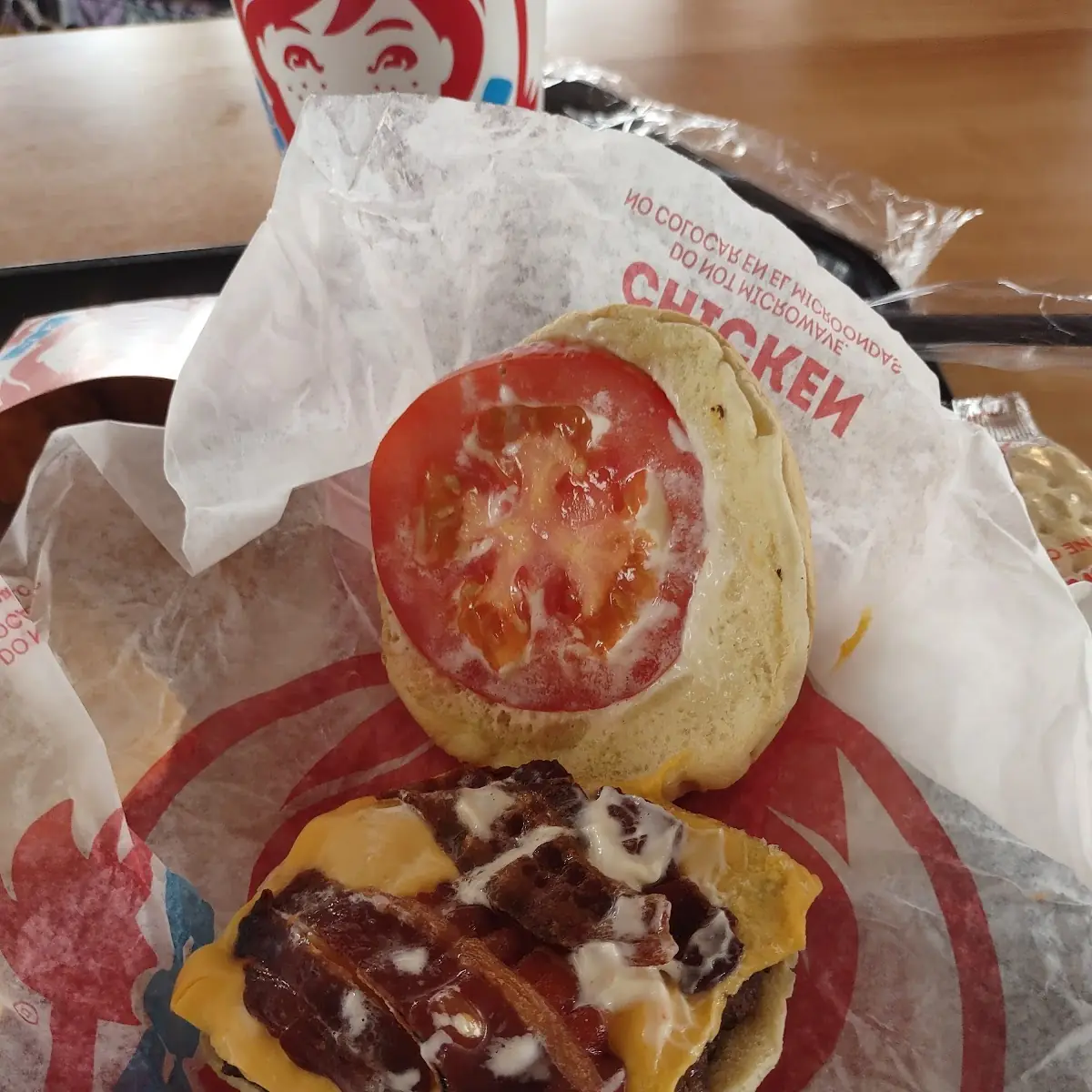 Jr Bacon Cheeseburger