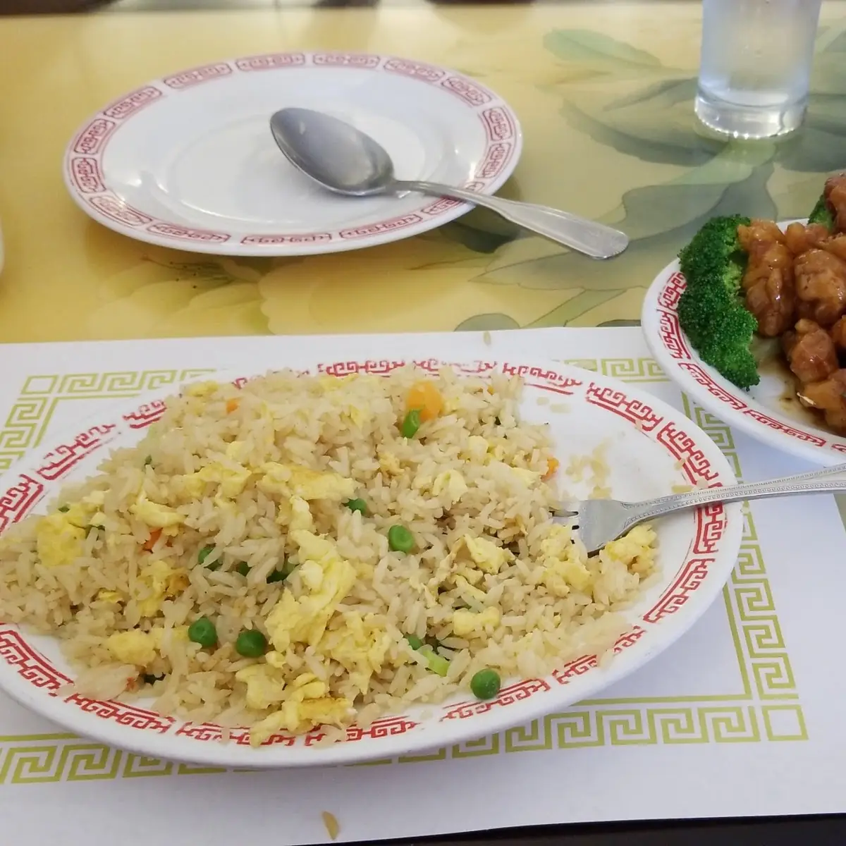 General TSO's Chicken with Fried Rice