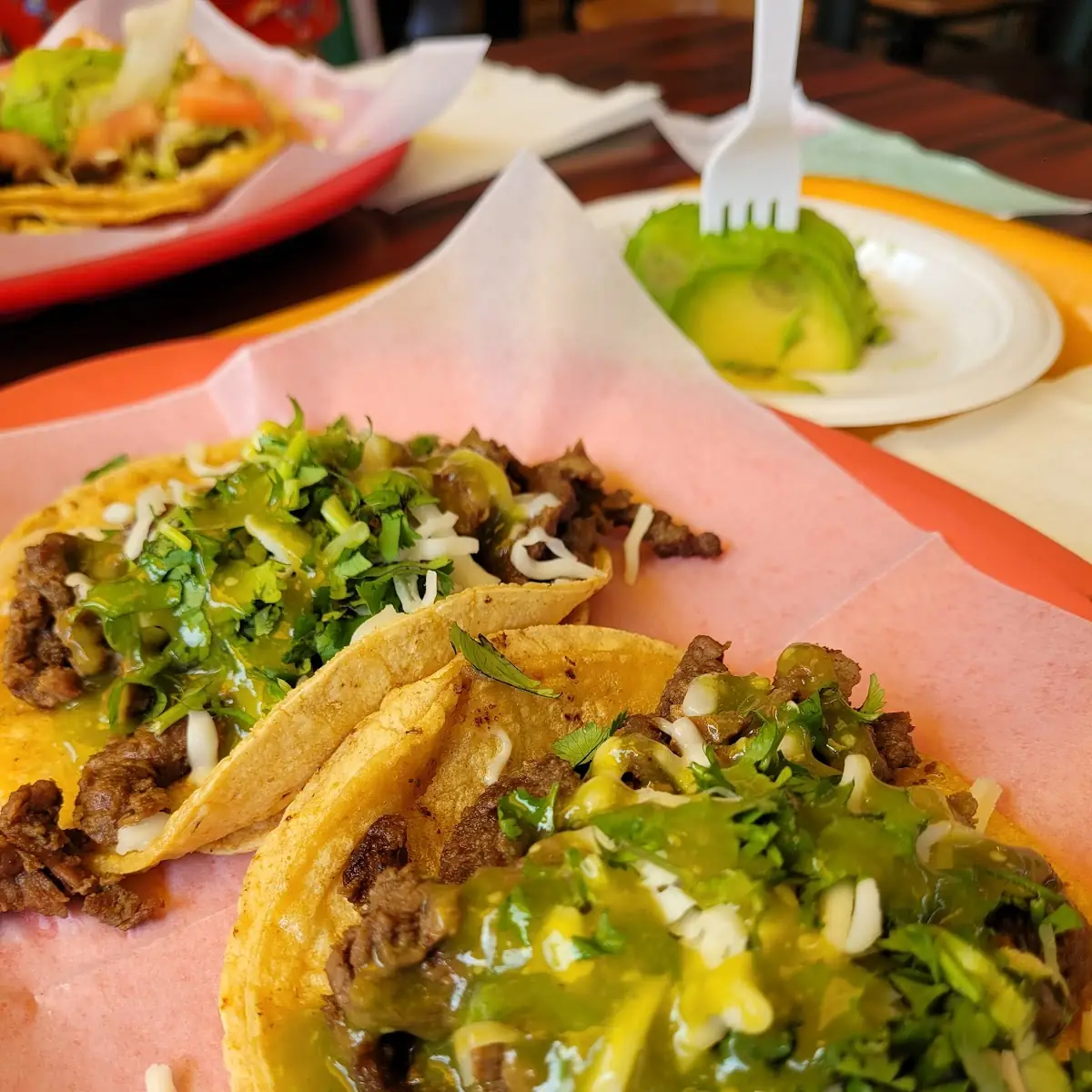 Steak Tacos with Queso and Cilantro
