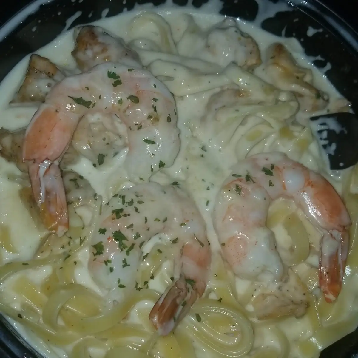 Shrimp Alfredo