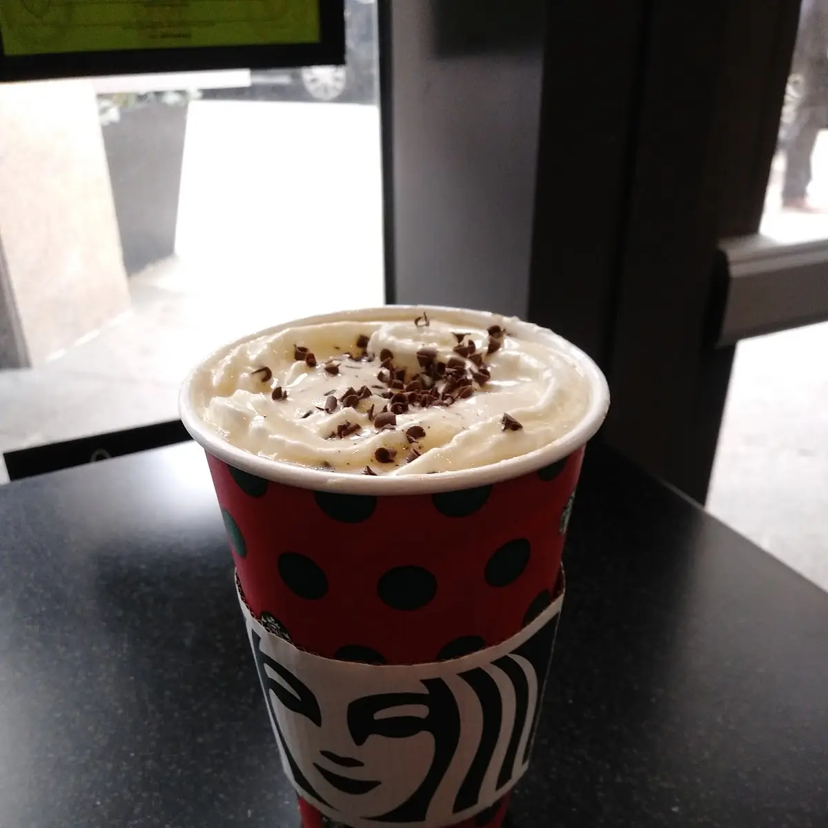 White Chocolate Peppermint Mocha Latte