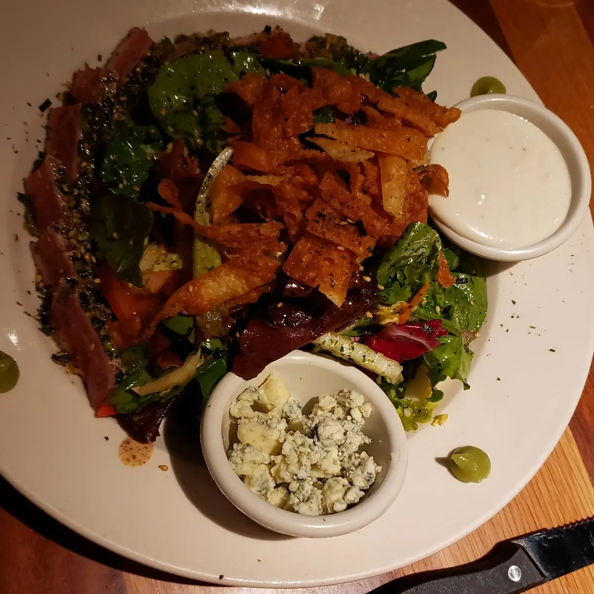 Enlightened Seared Ahi Salad