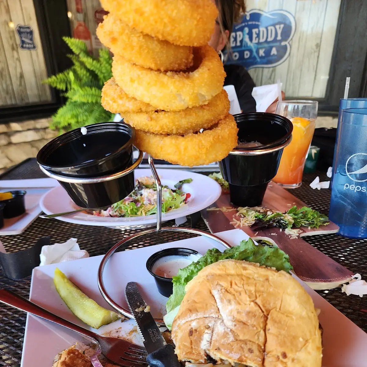 French Onion Burger