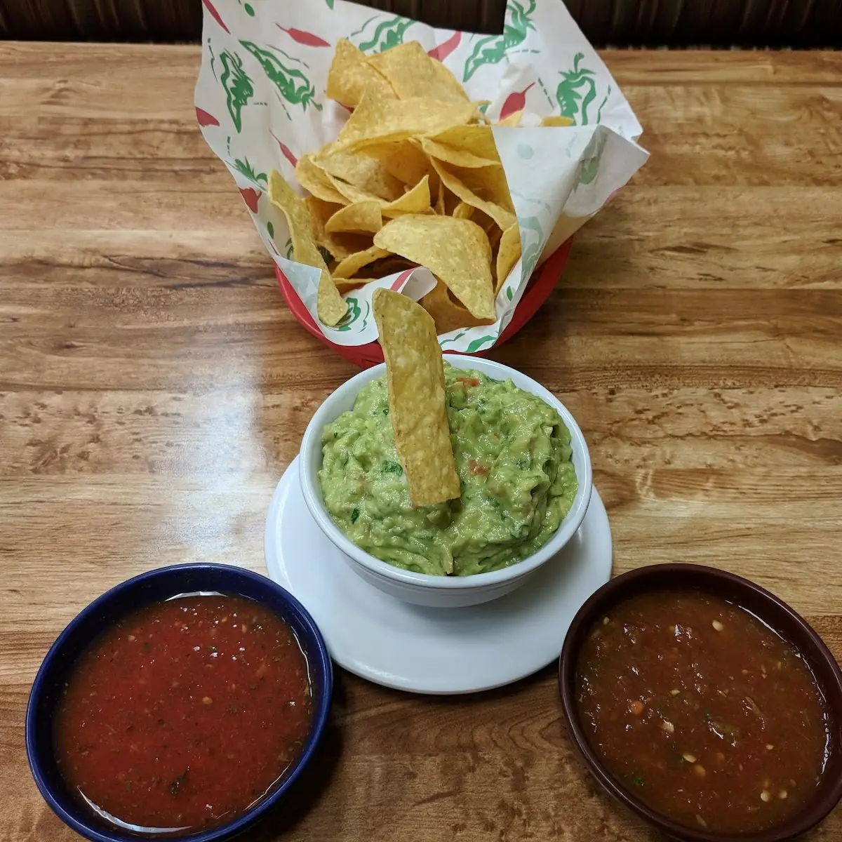 Chips Salsa Guacamole