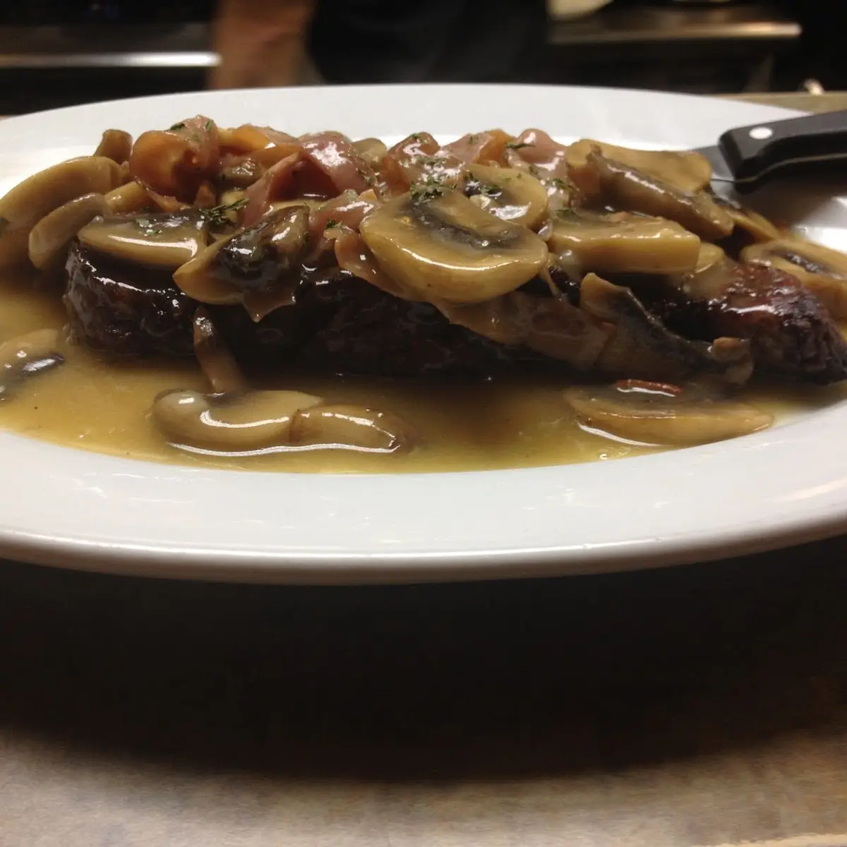 Steak Marsala