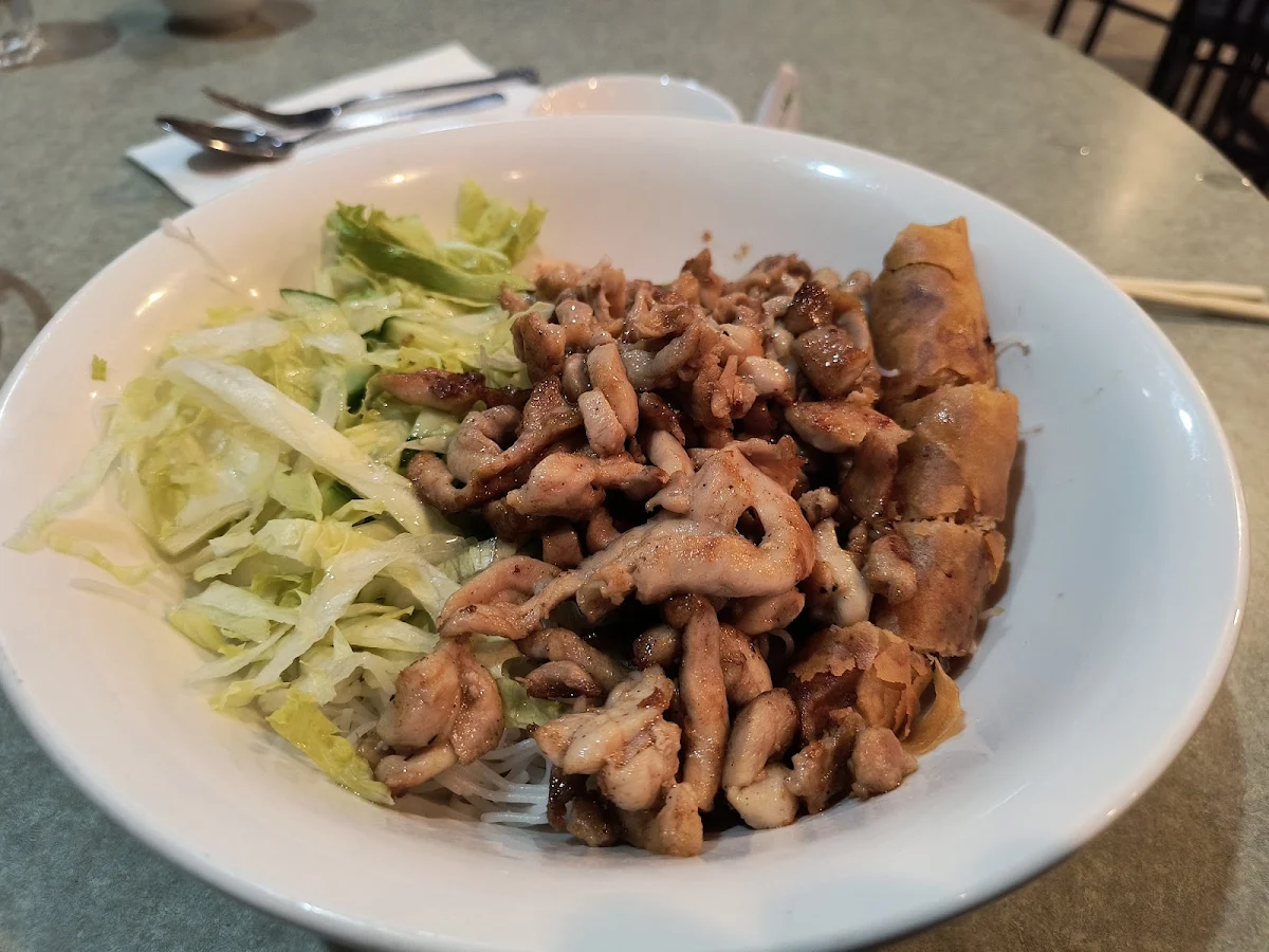 Grilled Shrimp and Grilled Pork Vermicelli