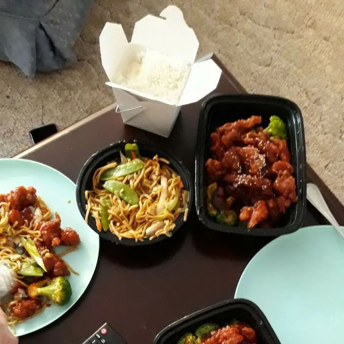 Sesame Chicken and Broccoli