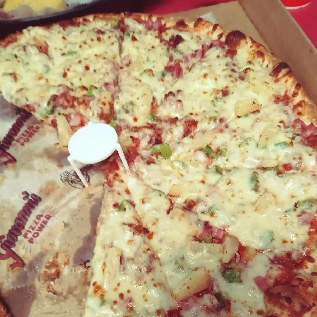 Hawaiian Pizza Slice