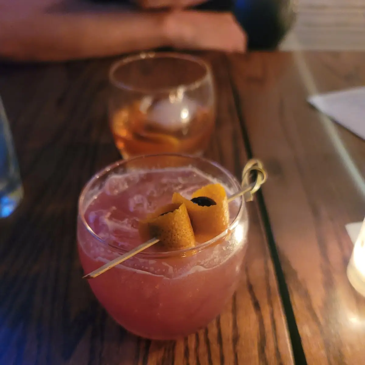 Black Cherry Gimlet