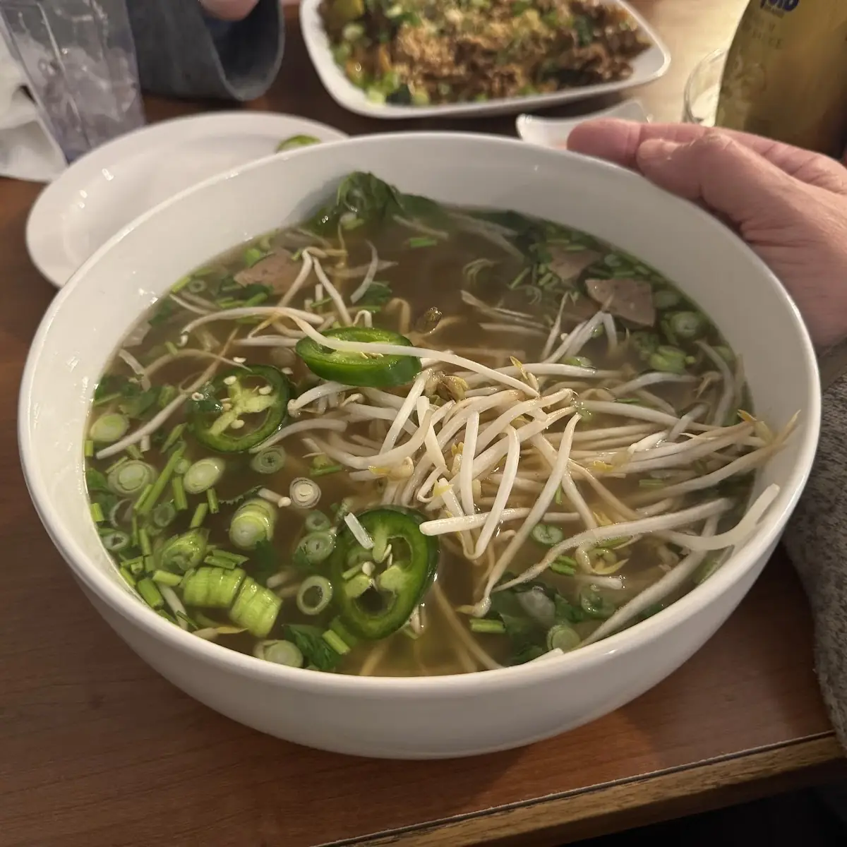 Pho Beef and Meatballs - L