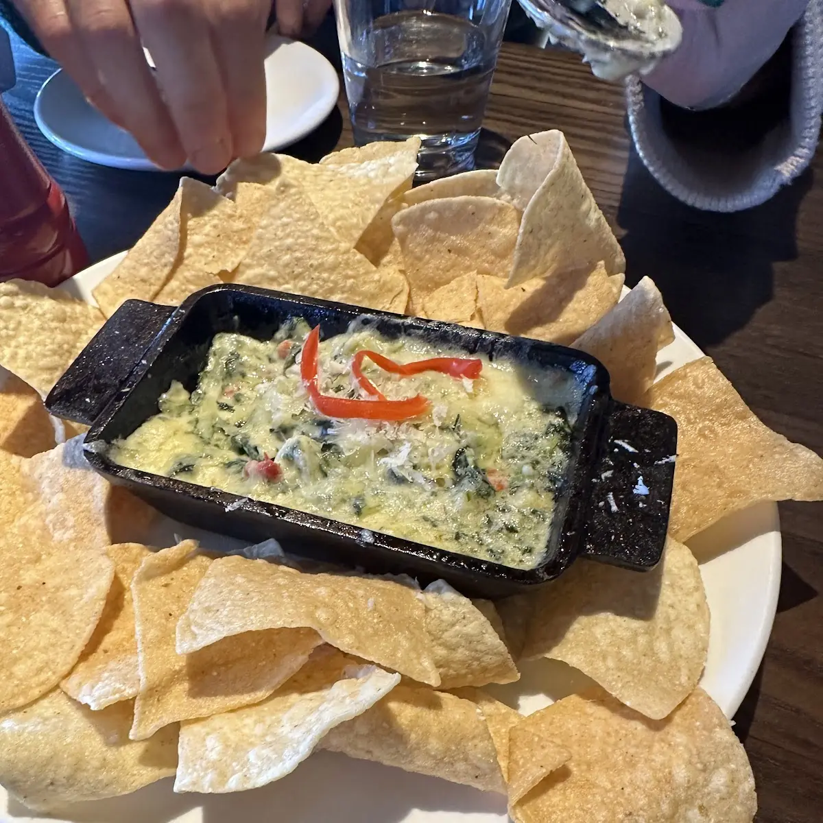 Queso Dip with Tortilla Chips