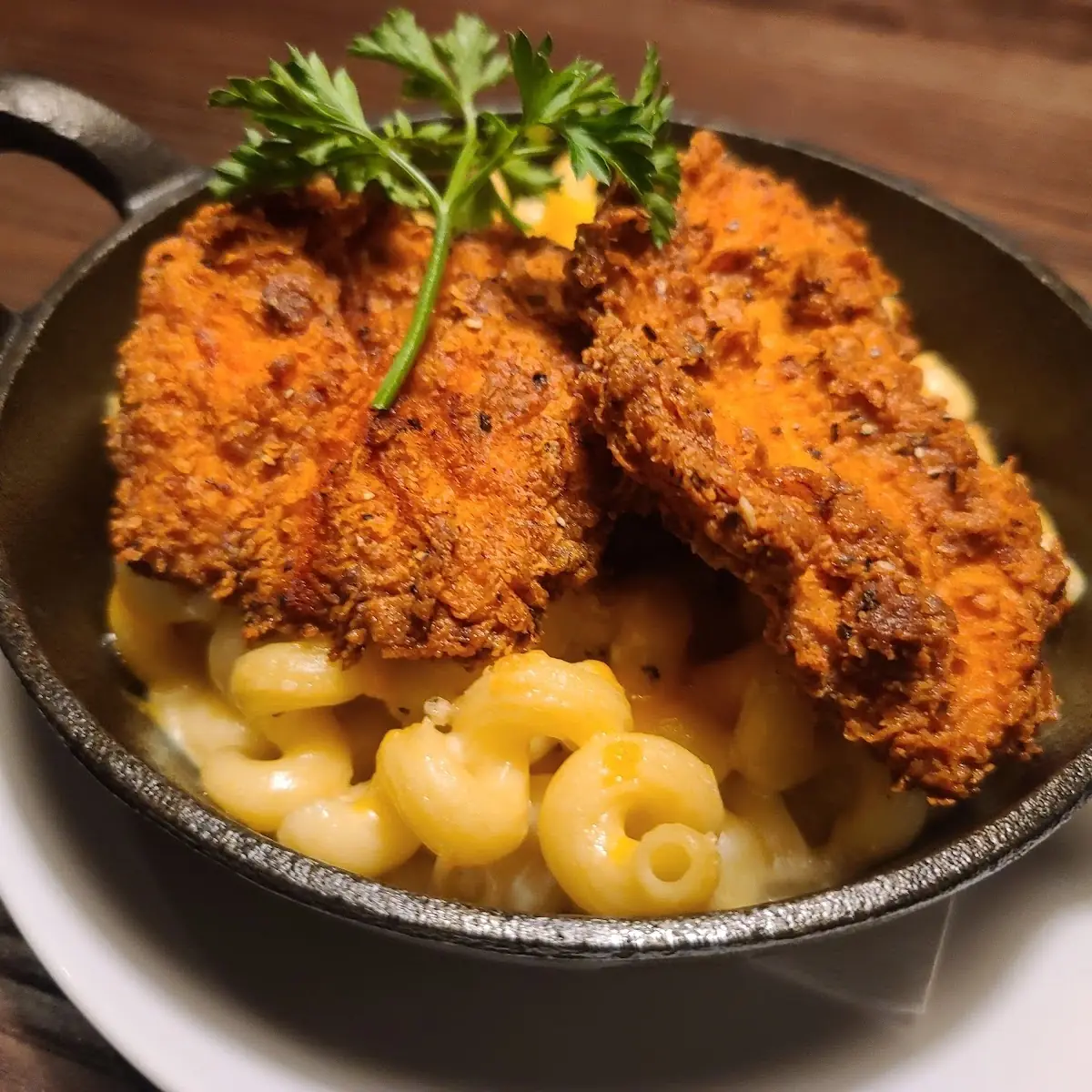 Southern Fried Chicken Mac & Cheese