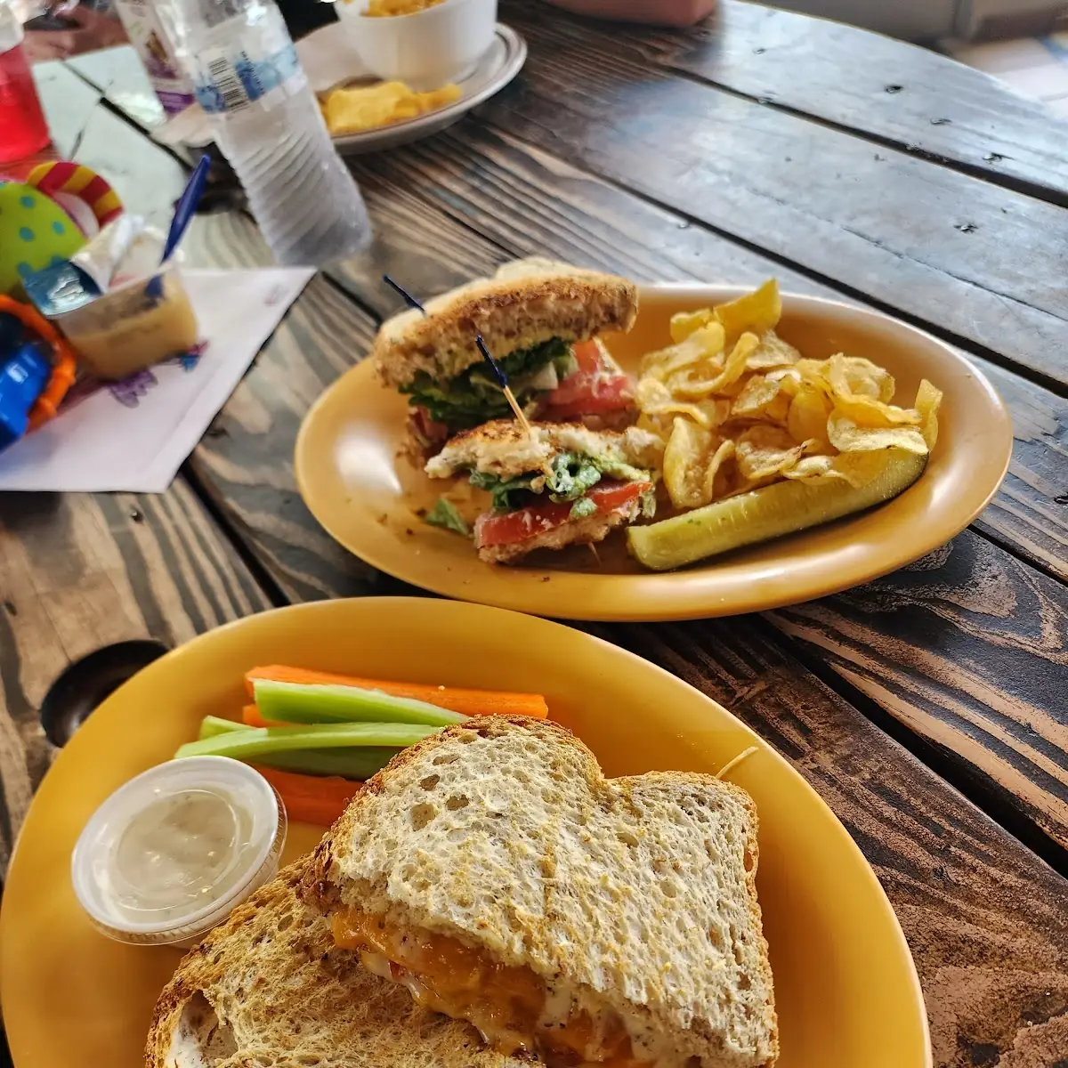 Ultimate Grilled Cheese Front & blt-A Back