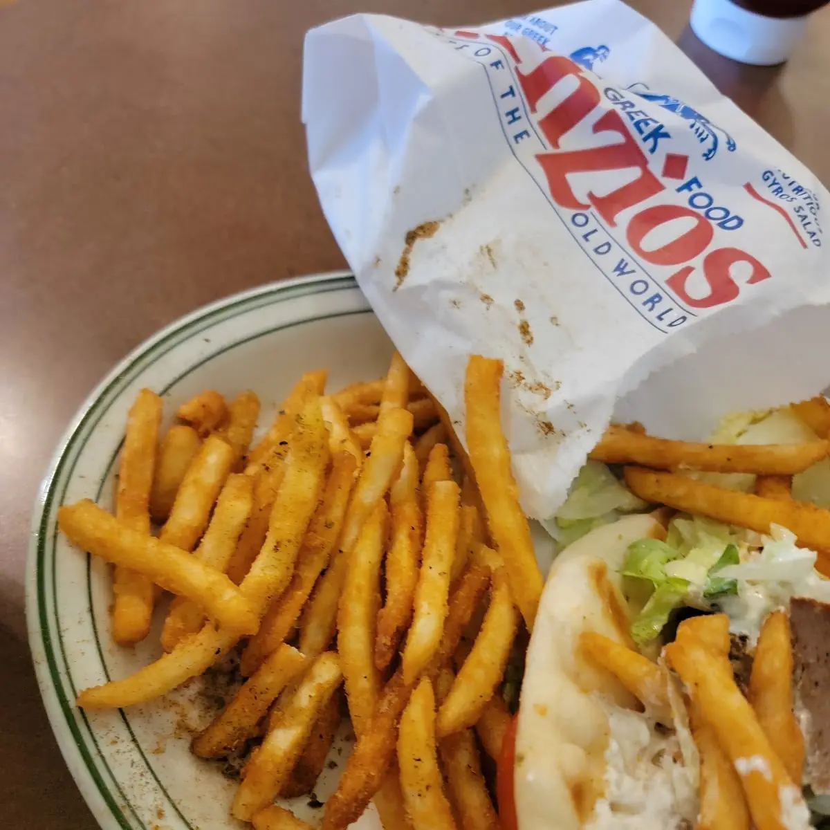 Gyro Combo with Fries